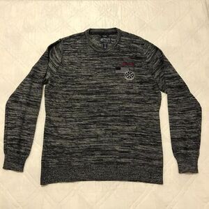 American Rag black/gray‎ pull over sweater XL